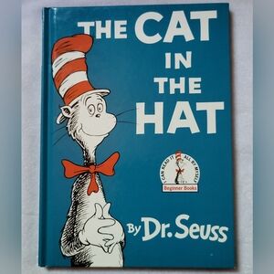 Vintage Dr. Suess / The Cat In The Hat 1985 Hard Cover Book